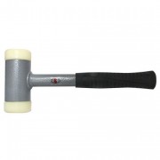 Молоток мягкий д/рихтовочных работ с каучуковыми бойками L=550 mm FORCE